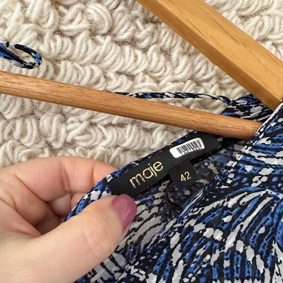 Maje Rufflani Ruffled Dress - Picture 3 of 8